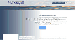 Desktop Screenshot of mcdougallinsurance.com